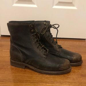Men’s Frye Brown Leather Lace Up Boots